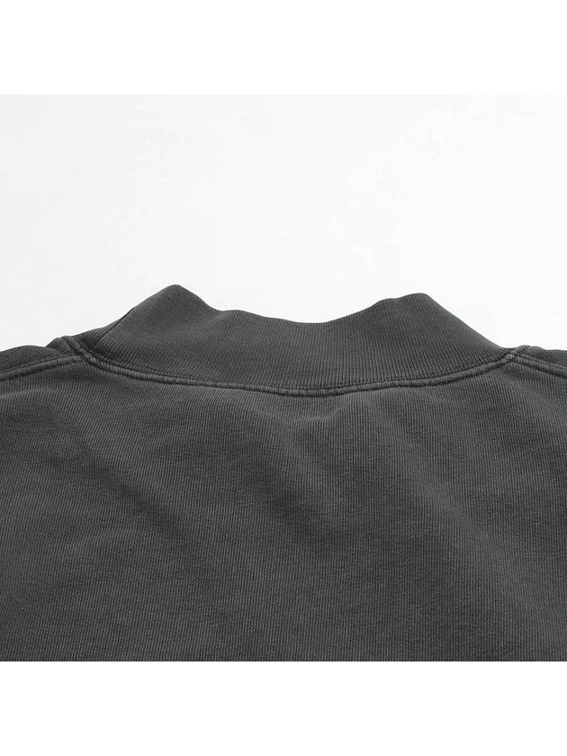 This Not Logo Cotton Sweatshirt Black - BALENCIAGA - BALAAN 6