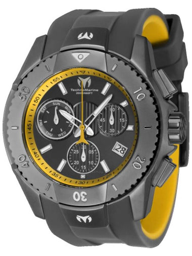 Technomarine UF6 Chronograph Quartz Gunmetal Dial Men's Watch TM-621034 - TECHNOMARINE - BALAAN 1