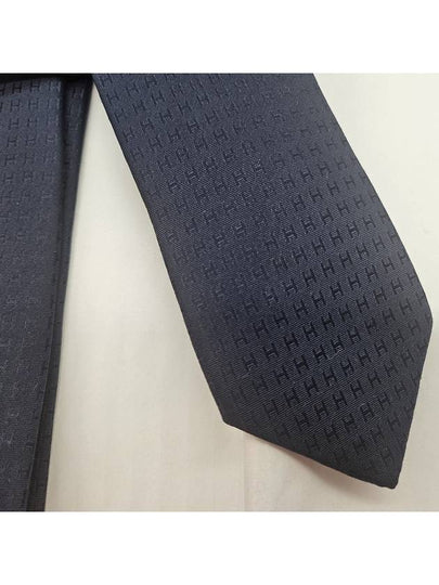 Tie Men s Pacone H Suit Dark Navy H036321T 11 - HERMES - BALAAN 2