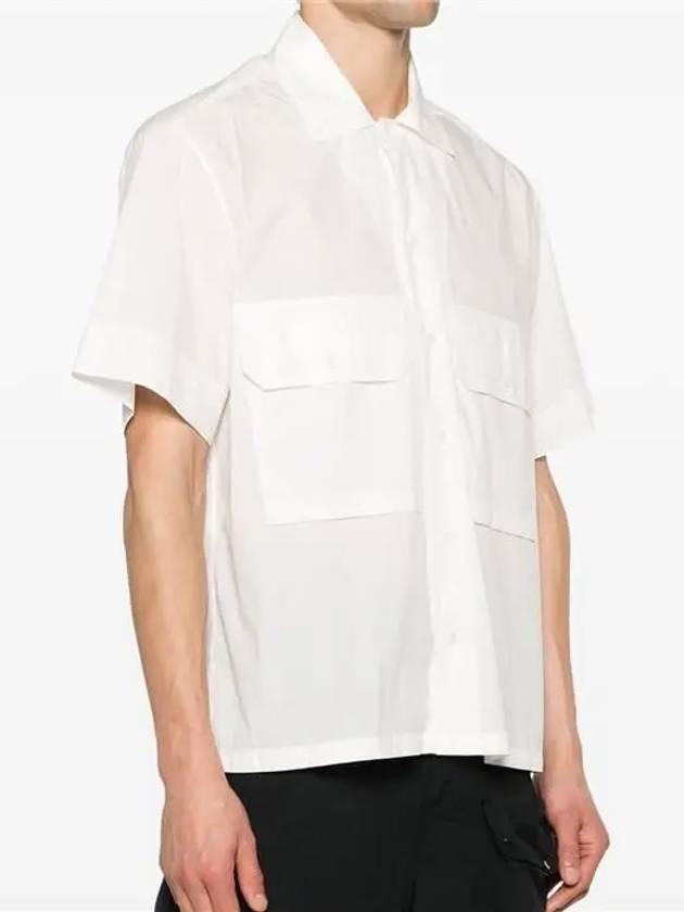 24SS Short Sleeve Shirt White - TEN C - BALAAN 4