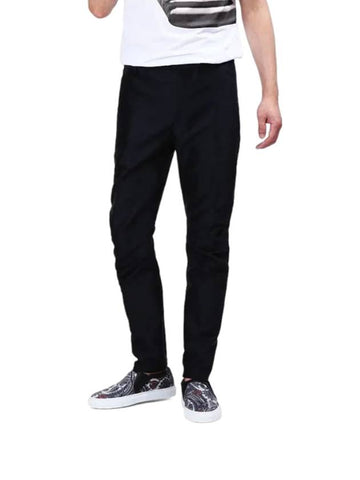 men s straight pants black - LANVIN - BALAAN 1