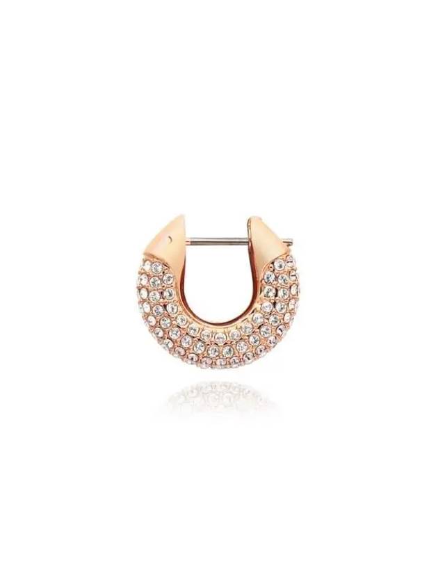 Dextera Hoop Earrings Rose Gold - SWAROVSKI - BALAAN 4