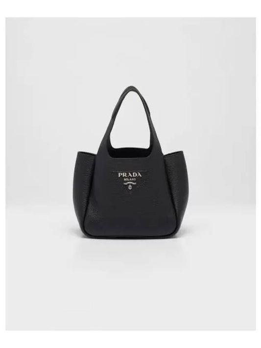 Vitello Dino Tote Bag Black - PRADA - BALAAN 2