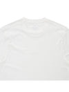 Logo Print Cotton Short Sleeve T-Shirt White - CP COMPANY - BALAAN 8