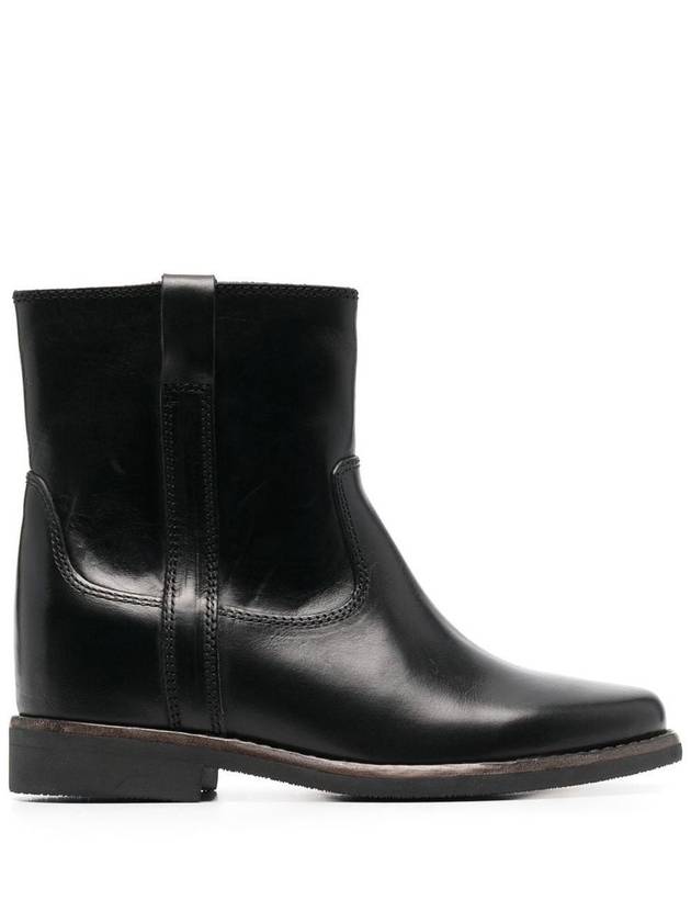 Susee Round Toe Middle Boots Black - ISABEL MARANT - BALAAN 2