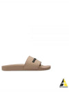 Logo Slides Slippers Beige - BALENCIAGA - BALAAN 2