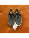 nubuck leather lowtop sneakers brown - BRUNELLO CUCINELLI - BALAAN 3