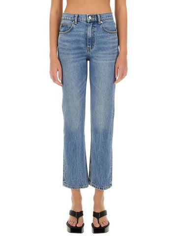 T By Alexander Wang High Waist Jeans - ALEXANDER WANG - BALAAN 1