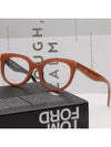 Eyewear Logo Glasses Brown - CELINE - BALAAN 3