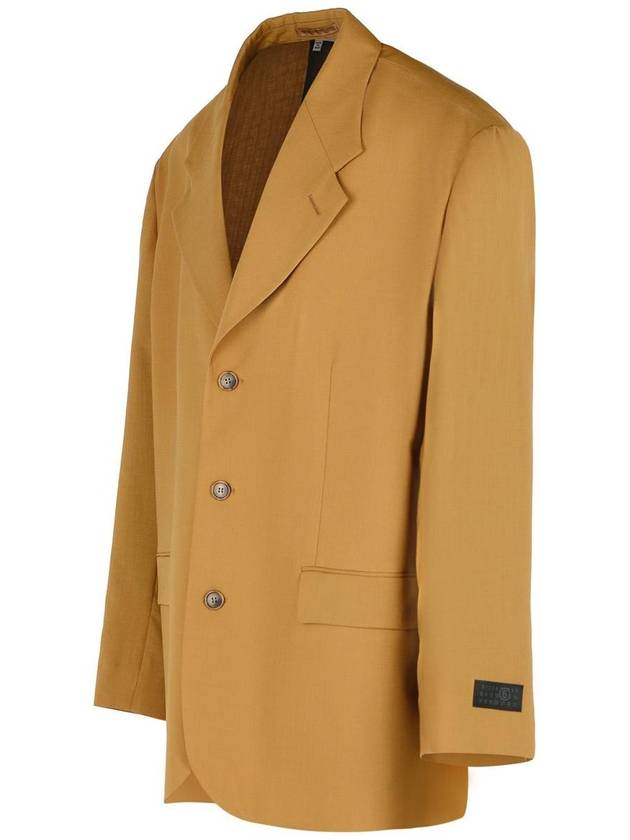 Mm6 Maison Margiela Beige Wool Blazer - MAISON MARGIELA - BALAAN 2