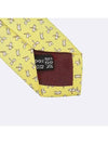 Ferragamo yellow color tie fashion accessories - SALVATORE FERRAGAMO - BALAAN 5