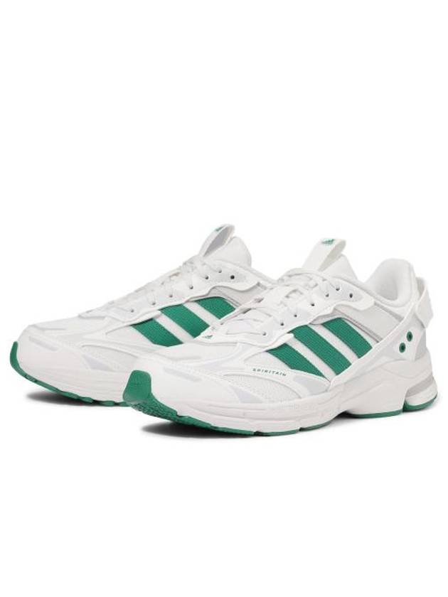 Men's Spiritain 2000 Low Top Sneakers Green White - ADIDAS - BALAAN 4