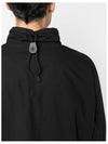 Wappen Patch Shell R Garment Dyed Half Zipper Anorak Black - STONE ISLAND - BALAAN 5