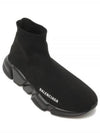 Speed ​​Recycle Knit High Top Sneakers Black - BALENCIAGA - BALAAN 2