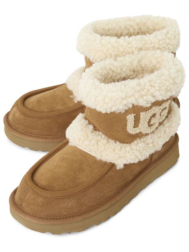 Women's Ultra Mini Fluffwinter Boots Chestnut - UGG - BALAAN 2