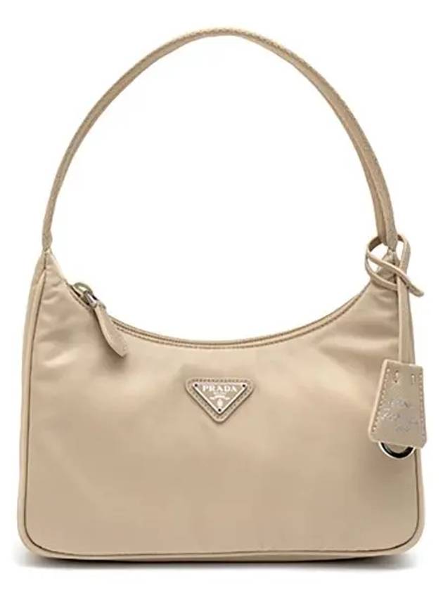 Re-Edition 2000 Re-Nylon Mini Shoulder Bag Desert Beige - PRADA - BALAAN 2