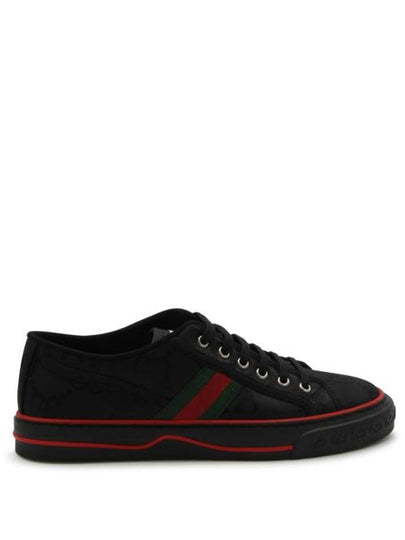 Tennis 1977 Off the Grid Low-Top Sneakers Black - GUCCI - BALAAN 2