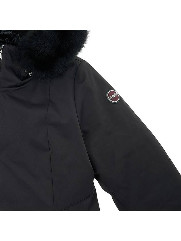 Women’s fur padded jacket 2282F9VP99 BLACK - COLMAR - BALAAN 4