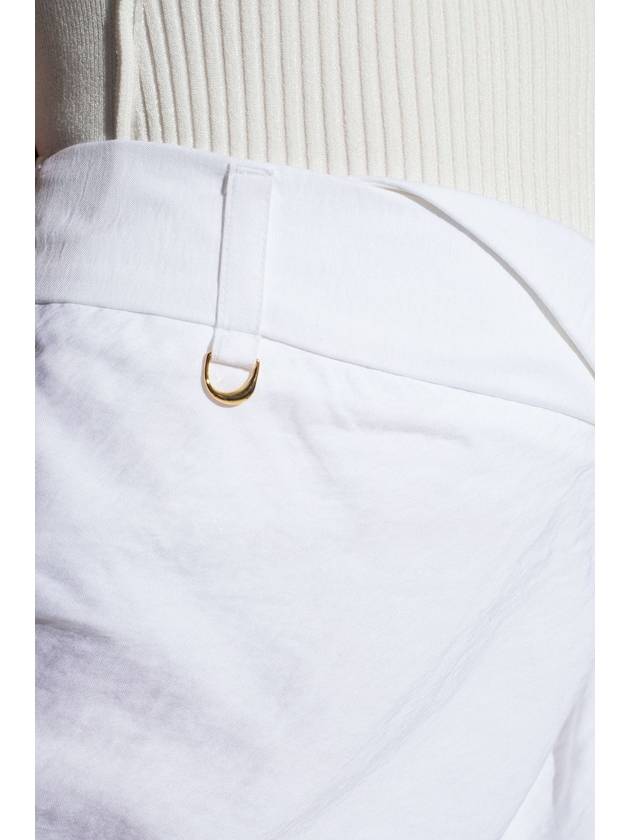 Short Skirt 241SK0471020100 WHITE WHITE - JACQUEMUS - BALAAN 6