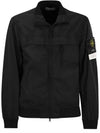 Garment Dyed Crinkle Reps R Nylon Jacket Black - STONE ISLAND - BALAAN 2