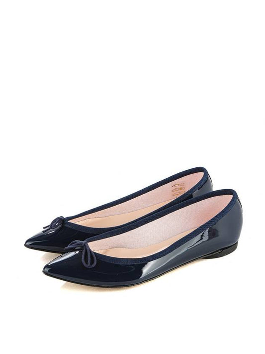 Brigitte Pointy Toe Ballerinas Navy - REPETTO - BALAAN 2