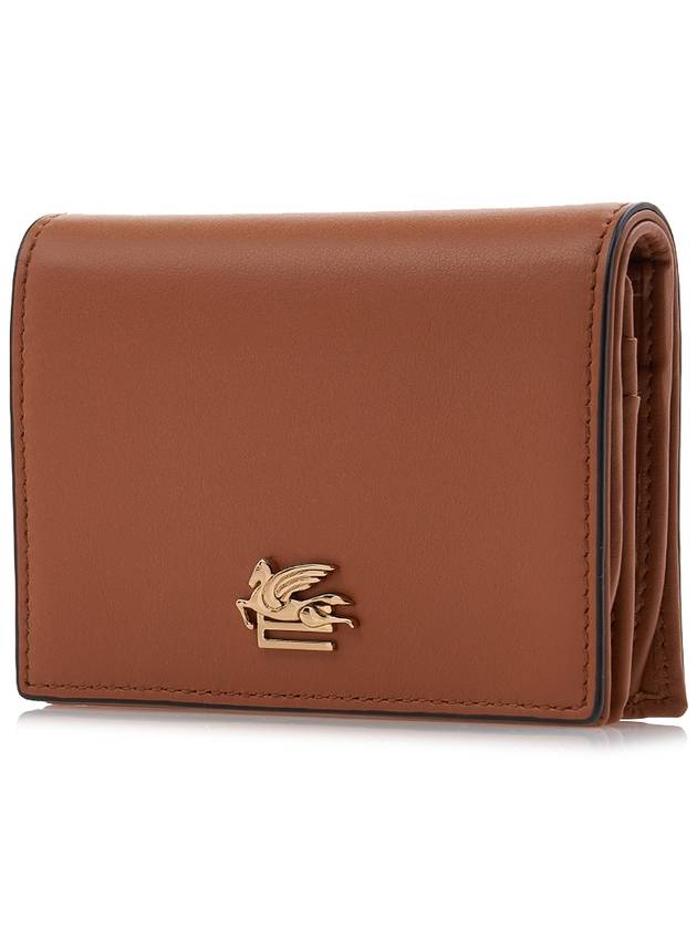 Women's Pegasus Half Wallet Brown - ETRO - BALAAN 3