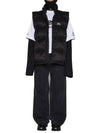 Quilted Nylon Puffer Vest Black - BALENCIAGA - BALAAN 3