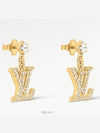 Lady LV Earrings Gold - LOUIS VUITTON - BALAAN 3