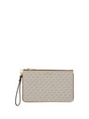 Women's Jet Set Charm Clutch Bag White - MICHAEL KORS - BALAAN 1