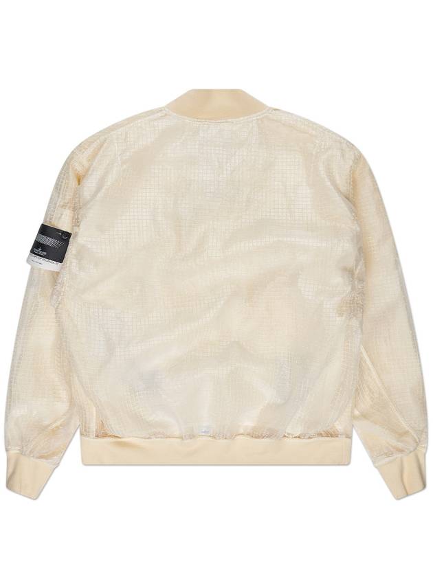 Shadow Project Zipped Bomber Jacket Ivory - STONE ISLAND - BALAAN 6