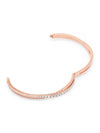 Hyperbola Twisted Crystal Bracelet Rose Gold - SWAROVSKI - BALAAN 6