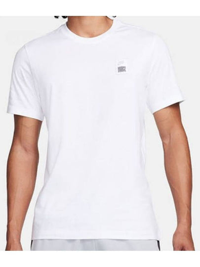 Basketball Short Sleeves T Shirt White - NIKE - BALAAN 2