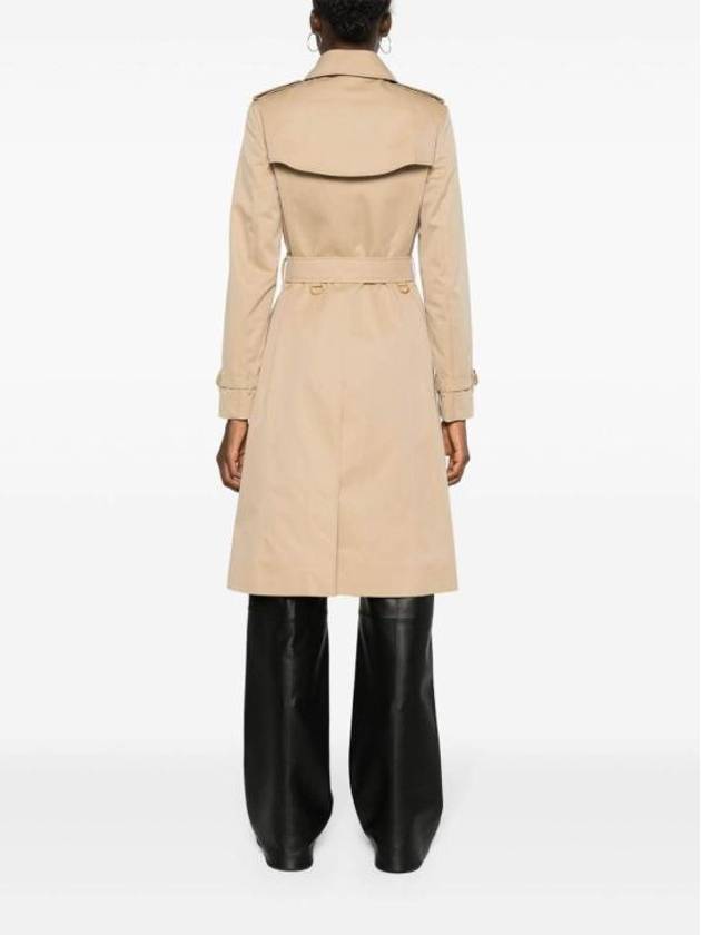 Long Chelsea Heritage Trench Coat Beige - BURBERRY - BALAAN 5