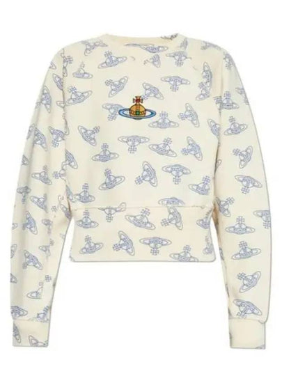 Logo Athletic Sweatshirt Cream - VIVIENNE WESTWOOD - BALAAN 2