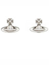 Simonetta Bas Relief Earrings Silver - VIVIENNE WESTWOOD - BALAAN 2