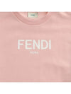 Kids Logo Printing Sweatshirt Pink JUH051 5V0 F16WG - FENDI - BALAAN 4