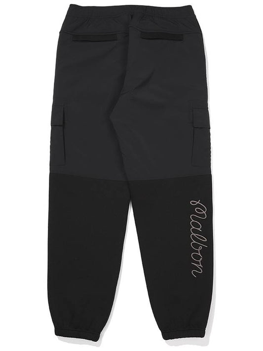 Airy double layer jogger pants BLACK MAN - MALBON GOLF - BALAAN 2