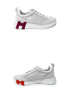 Bouncing Mesh Low Top Sneakers Blanc White - HERMES - BALAAN 5