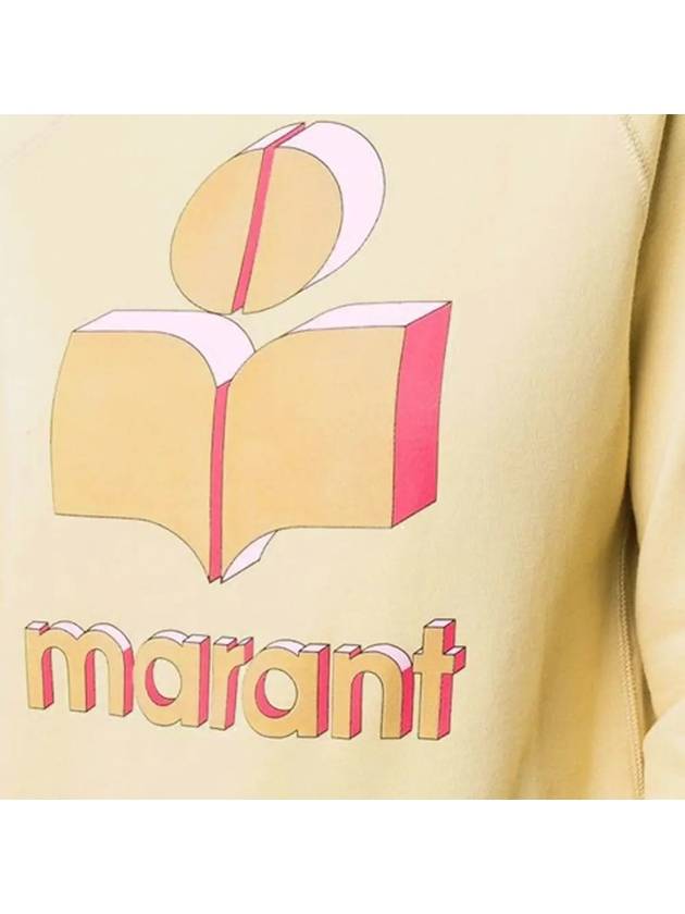 Milly Logo 3D Sweatshirt Yellow - ISABEL MARANT - BALAAN 5