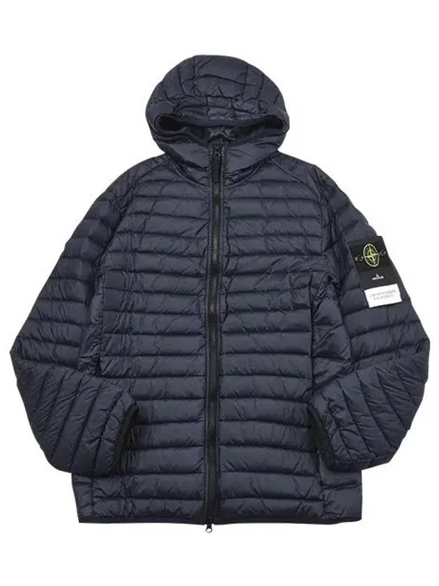 Loom Woven Chambers R-Nylon Down-TC Packable Jacket Navy - STONE ISLAND - BALAAN 3