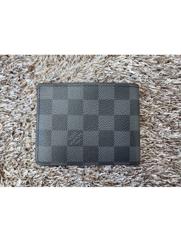 Louis Vuitton Damier Graphite Slender Bicycle Wallet - LORO PIANA - BALAAN 4