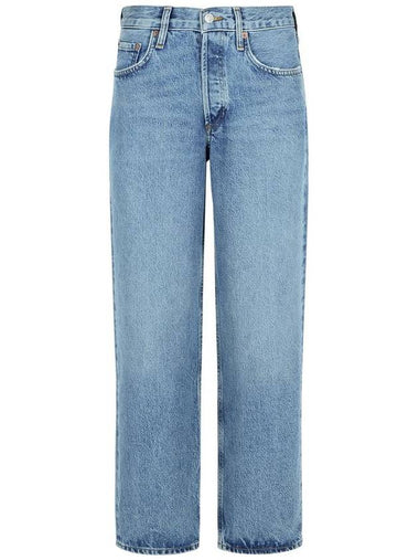 Agolde 'V' Light Blue Denim Jeans - AGOLDE - BALAAN 1