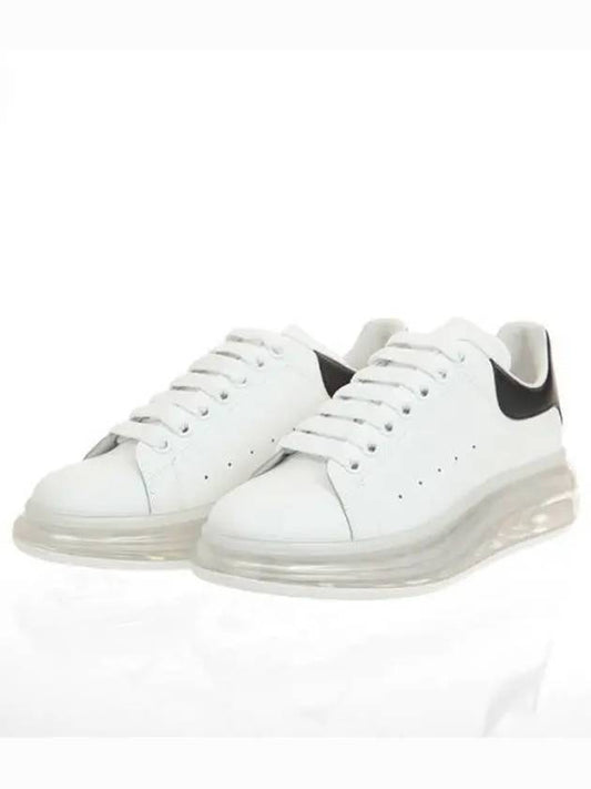 Air Oversole Low Top Sneakers Black White - ALEXANDER MCQUEEN - BALAAN 2