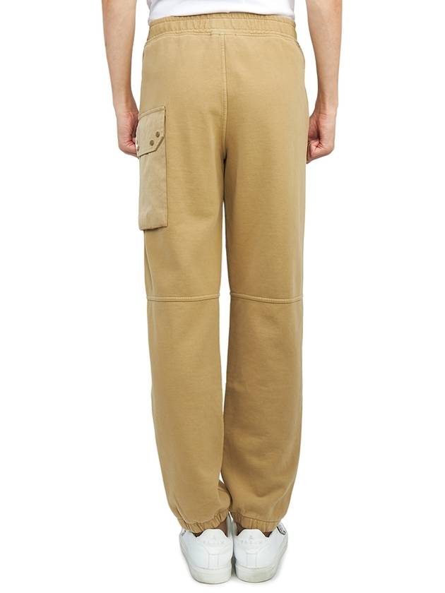 Pantalone Felpa Cotton Track Pants Beige - TEN C - BALAAN 5