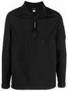 Lens Wappen Half Zip Anorak Black - CP COMPANY - BALAAN 2