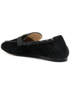 Women's Double T Loafer Black - TOD'S - BALAAN.