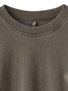 Signature Basic Sweatshirt Ashed Brown - NOIRER - BALAAN 5