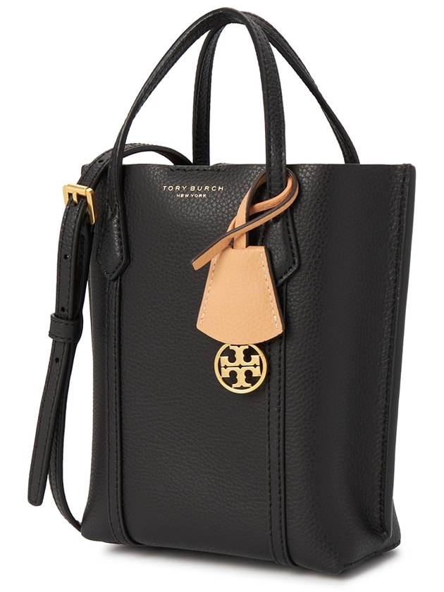 Perry Mini Tote Bag Black - TORY BURCH - BALAAN 3