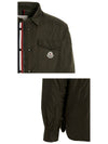 Pyrole Zip-Up Jackets Green - MONCLER - BALAAN 6