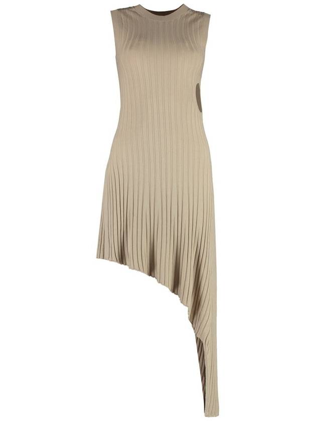 midi dress 6K04013S2392 9561 SAND - STELLA MCCARTNEY - BALAAN 2